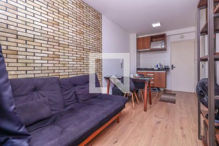 Sala de apartamento para alugar com 1 quarto, 32m² em Brás, São Paulo