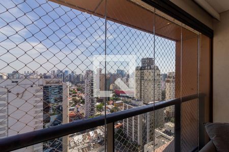 Varanda de apartamento para alugar com 1 quarto, 52m² em Itaim Bibi, São Paulo