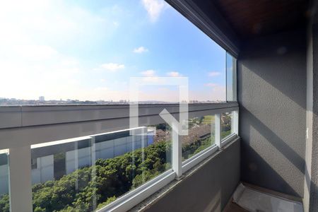 Varanda da Sala de apartamento à venda com 2 quartos, 49m² em Parque Capuava, Santo André