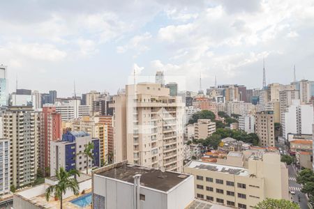 Vista da Varanda  de apartamento para alugar com 1 quarto, 33m² em Consolação, São Paulo