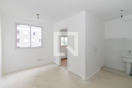 Sala/Cozinha de apartamento para alugar com 2 quartos, 34m² em Santo Amaro, São Paulo