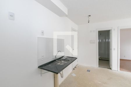 Sala/Cozinha de apartamento para alugar com 2 quartos, 34m² em Santo Amaro, São Paulo