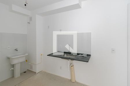 Sala/Cozinha de apartamento para alugar com 2 quartos, 34m² em Santo Amaro, São Paulo