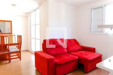 Sala de apartamento para alugar com 2 quartos, 78m² em Jardim, Santo André