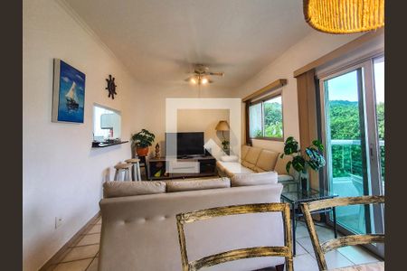 Sala de apartamento para alugar com 3 quartos, 88m² em Vila Luis Antonio, Guarujá