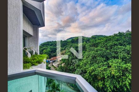 Vista da Sacada de apartamento para alugar com 3 quartos, 88m² em Vila Luis Antonio, Guarujá