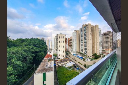 Vista da Sacada de apartamento para alugar com 3 quartos, 88m² em Vila Luis Antonio, Guarujá