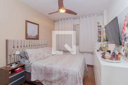 Quarto de apartamento à venda com 3 quartos, 100m² em Ipiranga, Belo Horizonte