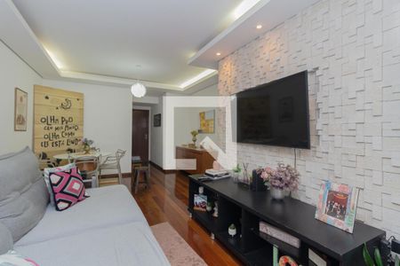 Sala de apartamento à venda com 3 quartos, 100m² em Ipiranga, Belo Horizonte