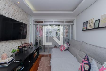 Sala de apartamento à venda com 3 quartos, 100m² em Ipiranga, Belo Horizonte