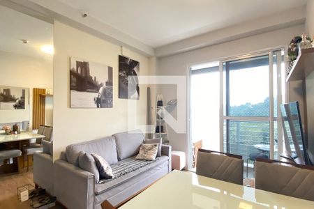 Sala de apartamento à venda com 2 quartos, 48m² em Tamboré, Santana de Parnaíba