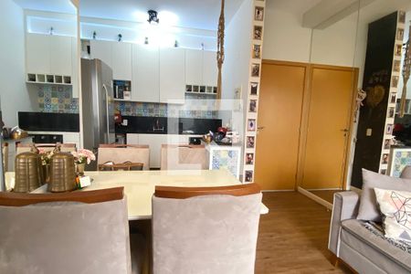 Sala de Jantar de apartamento à venda com 2 quartos, 48m² em Tamboré, Santana de Parnaíba