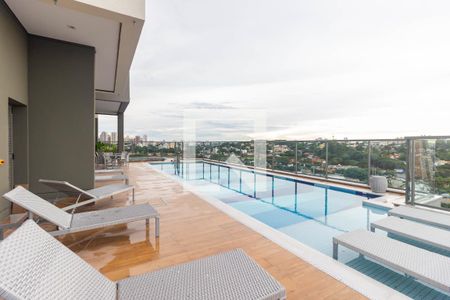 Piscina de apartamento à venda com 1 quarto, 37m² em Butantã, São Paulo