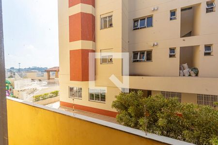 Vista da Sala de apartamento para alugar com 2 quartos, 76m² em Vila Bastos, Santo André