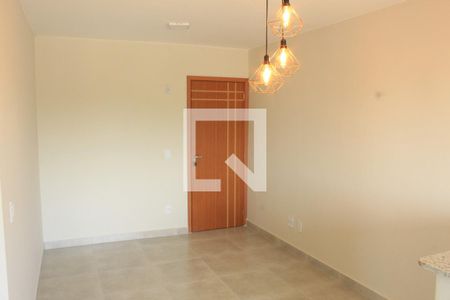 Sala de apartamento para alugar com 2 quartos, 49m² em Aclimação, Uberlândia