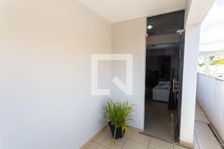 Varanda da Sala 1 de apartamento à venda com 3 quartos, 200m² em São Lucas, Belo Horizonte