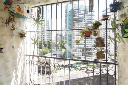 Varanda  de apartamento à venda com 2 quartos, 68m² em Vila Olímpia, São Paulo