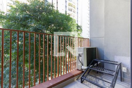 Varanada de apartamento para alugar com 1 quarto, 25m² em Perdizes, São Paulo