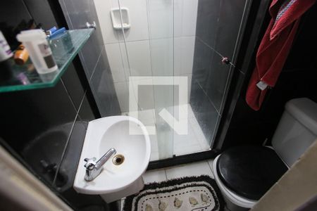 Banheiro da Suíte de apartamento à venda com 2 quartos, 58m² em Taquara, Rio de Janeiro