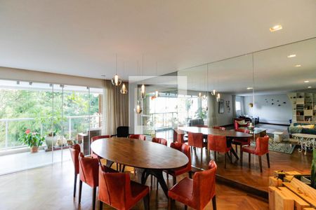Sala de jantar de apartamento à venda com 3 quartos, 244m² em Chácara Santo Antônio (zona Sul), São Paulo
