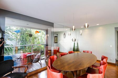 Sala de jantar de apartamento à venda com 3 quartos, 244m² em Chácara Santo Antônio (zona Sul), São Paulo