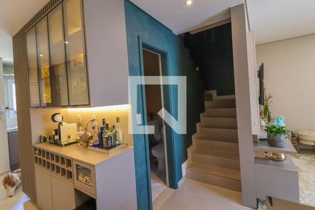 Sala de casa de condomínio à venda com 3 quartos, 170m² em Cidade Nova, Jundiaí