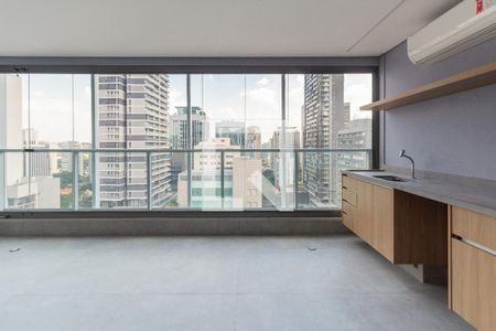 Varanda gourmet de apartamento à venda com 3 quartos, 124m² em Jardim Paulistano, São Paulo