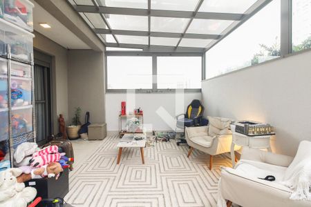 Varanda - Espaço Garden  de apartamento para alugar com 3 quartos, 165m² em Chácara Califórnia, São Paulo