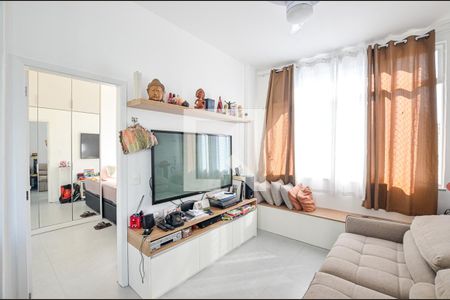 Sala de apartamento à venda com 1 quarto, 51m² em São Francisco, Niterói