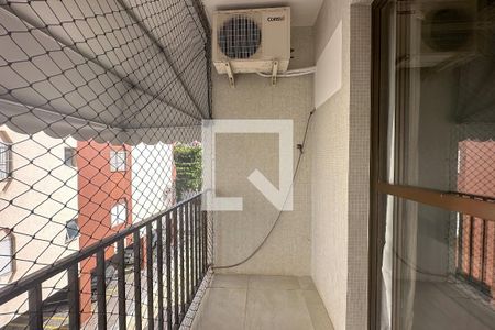 Varanda de apartamento para alugar com 3 quartos, 77m² em Balneario Cidade Atlantica, Guarujá