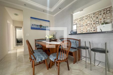 Sala de apartamento para alugar com 3 quartos, 77m² em Balneario Cidade Atlantica, Guarujá