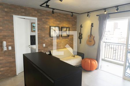 Sala/Cozinha de apartamento à venda com 2 quartos, 49m² em Bela Vista, São Paulo