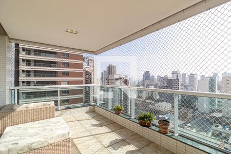 Varanda de apartamento para alugar com 4 quartos, 225m² em Perdizes, São Paulo