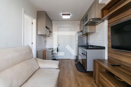 Sala e Cozinha de apartamento para alugar com 1 quarto, 34m² em Ipiranga, São Paulo