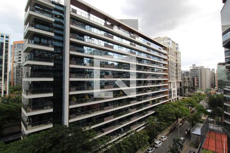 Vista da Varanda de kitnet/studio para alugar com 1 quarto, 44m² em Vila Olímpia, São Paulo