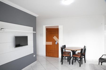 sala de apartamento para alugar com 1 quarto, 50m² em Canto do Forte, Praia Grande