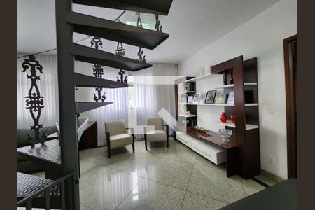Sala de apartamento à venda com 5 quartos, 280m² em Anchieta, Belo Horizonte
