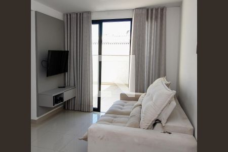Sala de apartamento para alugar com 2 quartos, 120m² em Santa Efigênia, Belo Horizonte