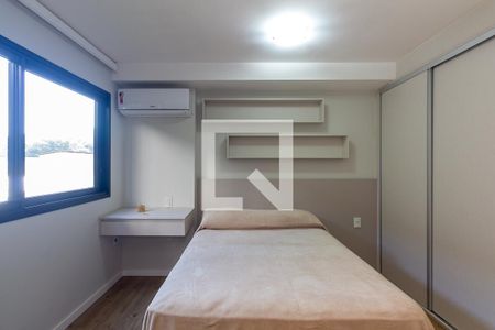 Sala/Quarto de kitnet/studio para alugar com 1 quarto, 27m² em Indianópolis, São Paulo