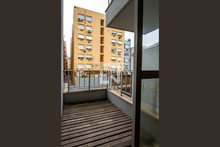 Varanda de kitnet/studio à venda com 1 quarto, 40m² em Centro Histórico, Porto Alegre