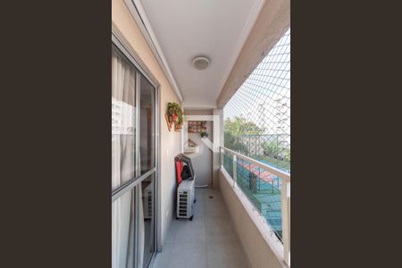 Sacada da Sala de apartamento à venda com 2 quartos, 100m² em Vila Sao Pedro, Santo André