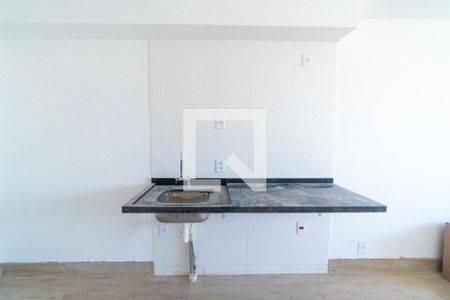 Cozinha de kitnet/studio à venda com 1 quarto, 34m² em Vila Clementino, São Paulo