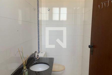 Banheiro da Suíte de apartamento para alugar com 1 quarto, 110m² em Centro, Suzano