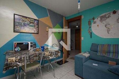 Sala de apartamento à venda com 1 quarto, 44m² em São João Batista, São Leopoldo