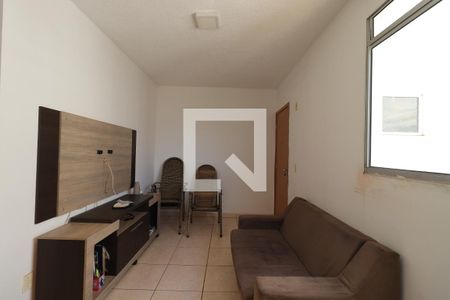 Sala  de apartamento para alugar com 2 quartos, 54m² em Residencial Greenville, Ribeirão Preto