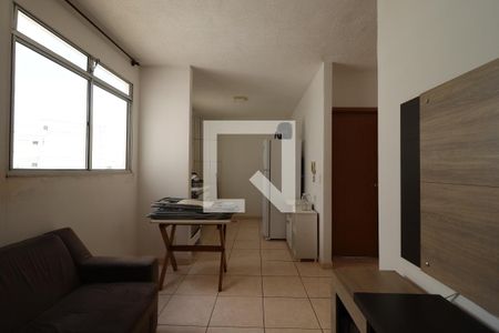 Sala de apartamento para alugar com 2 quartos, 54m² em Residencial Greenville, Ribeirão Preto