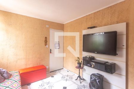 Sala de estar de apartamento à venda com 2 quartos, 43m² em Ferrazópolis, São Bernardo do Campo