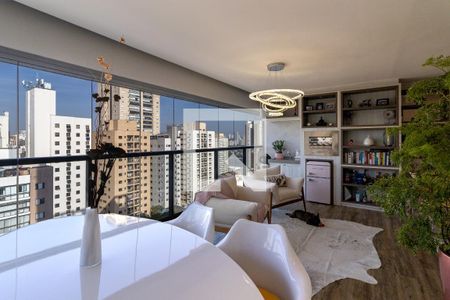 Sala de apartamento para alugar com 2 quartos, 95m² em Vila Olímpia, São Paulo
