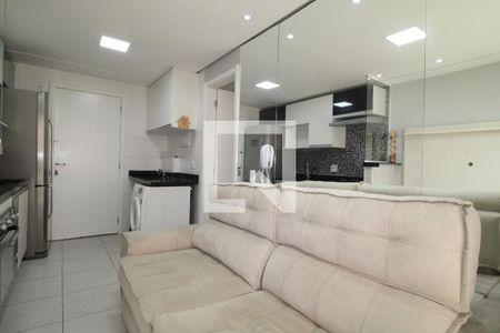 Sala/Cozinha e área de serviço de apartamento à venda com 1 quarto, 29m² em Vila Buenos Aires, São Paulo