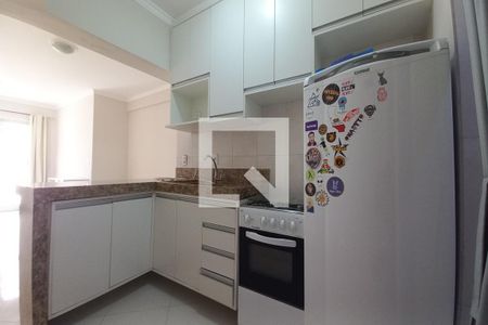 Cozinha  de apartamento à venda com 1 quarto, 54m² em Centro, Campinas